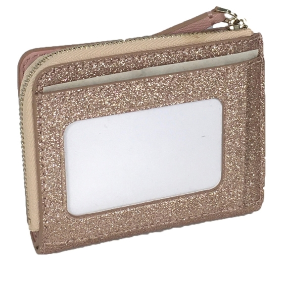 🍒NWT🍒 KATE SPADE GLITTER TOTE & BOXED WALLET SET - Picture 8 of 8